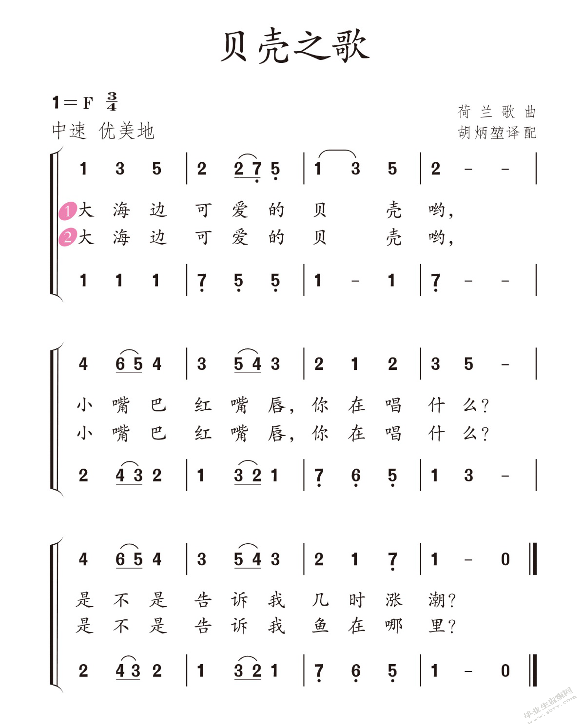 小学中低段合唱教学课堂观察情况