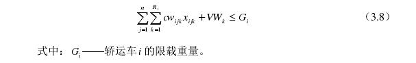 第三方整车物流配载优化建模及算法研究