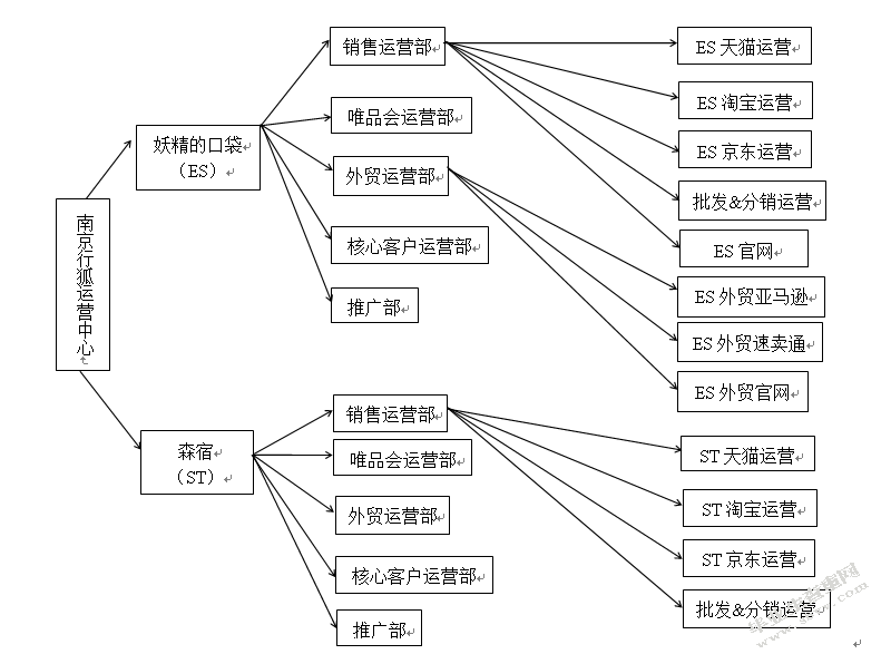 南京行狐电子商务有限公司价值链分析