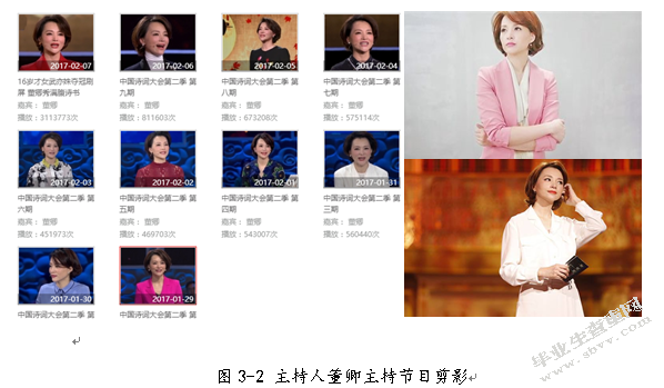 论主持人在名牌节目形成中的地位和作用——以董卿为例