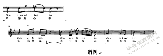 浅析咏叹调《你们可知道》音乐特点及演唱处理
