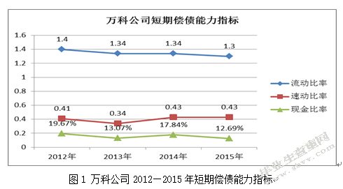 万科企业股份有限公司财务报表分析
