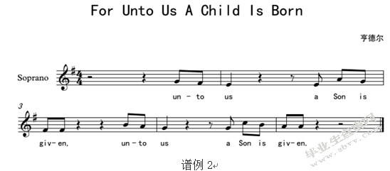 浅析亨德尔合唱作品《For Unto Us A Child Is Born》的演唱技巧