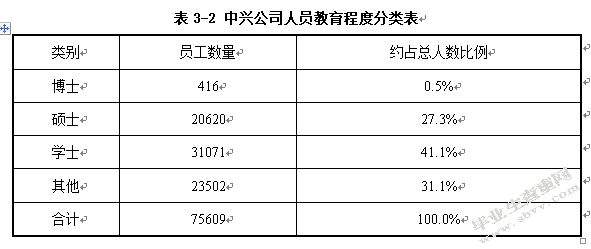 中兴公司知识员工绩效管理问题研究