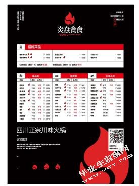 传统图案在餐饮行业品牌形象的运用-以炎焱食食为例