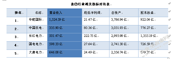 企业偿债能力分析——以中国长江电力股份公司为例