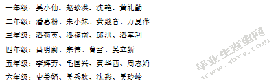 江苏省苏州市虎丘区东渚实验小学大课间体育活动设计