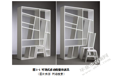 可调式多功能家具设计及空间应用初探