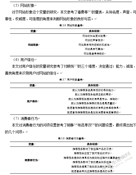 大数据背景下信息推荐服务对消费者行为的影响研究