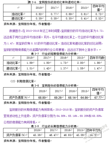宝钢股份投资价值分析