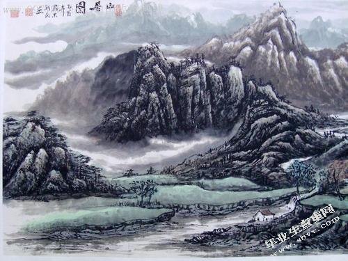 黄秋园山水画艺术魅力及其影响