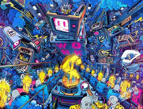 浅论现代插画的转变和特点