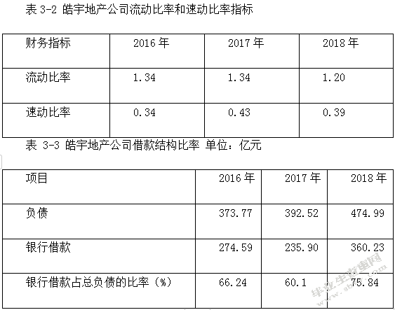 皓宇地产公司财务风险问题及防范对策皓宇地产公司财务风险问题及