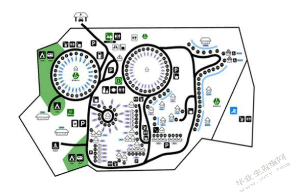 基于建筑与环境融合方式下的设计方法研究——以峡谷绿洲房车营地