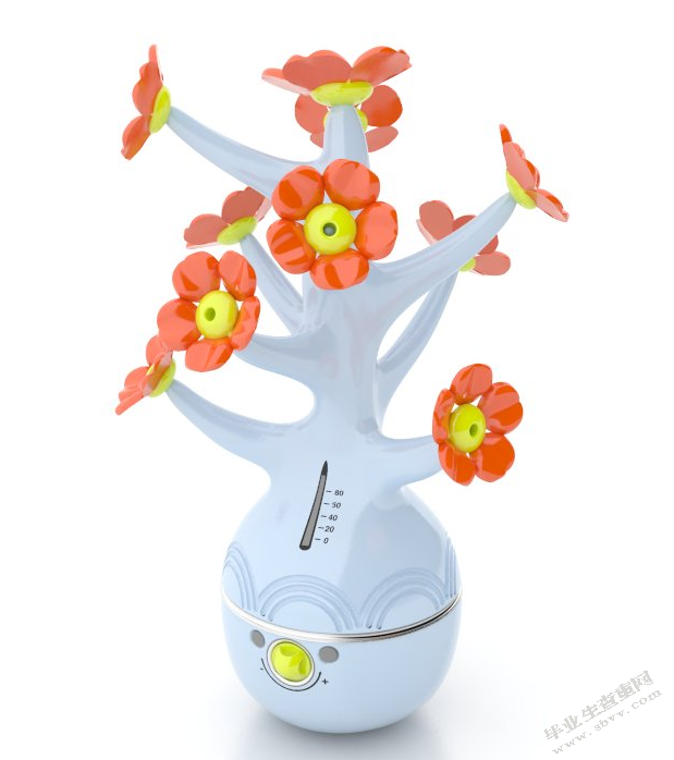 “花语”空气清新器中关于模拟自然景物特征的研究