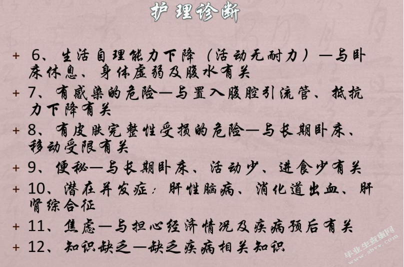 腹水超滤浓缩回输术的护理对策