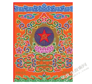 蒙古族图案在餐具中的视觉传达设计