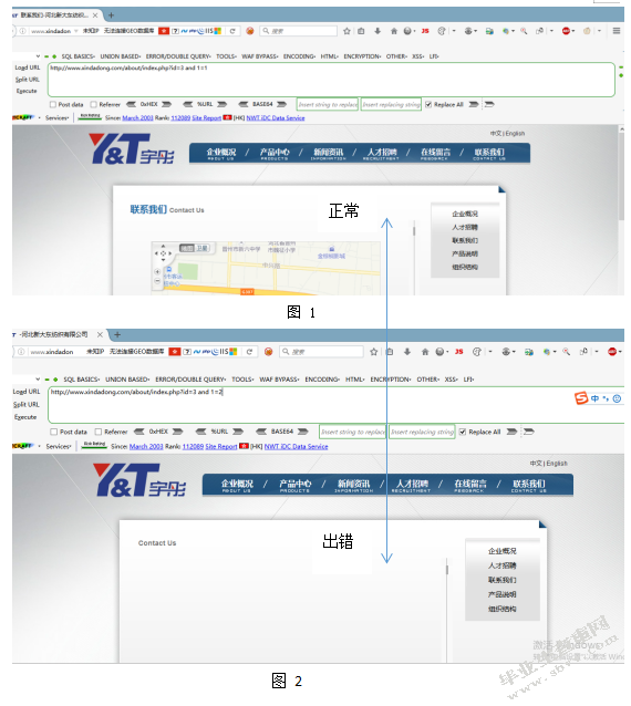 SQL注入攻击与防御技术