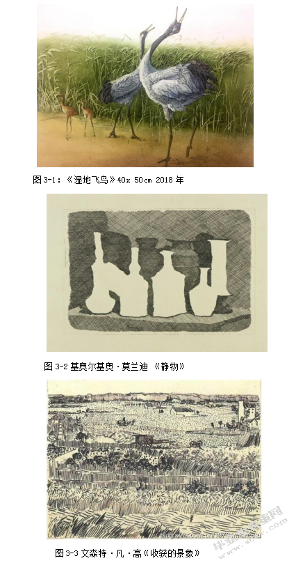 大连湿地鸟类的科普插图表现方法研究