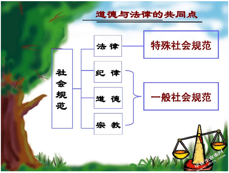 论道德与法律的关系