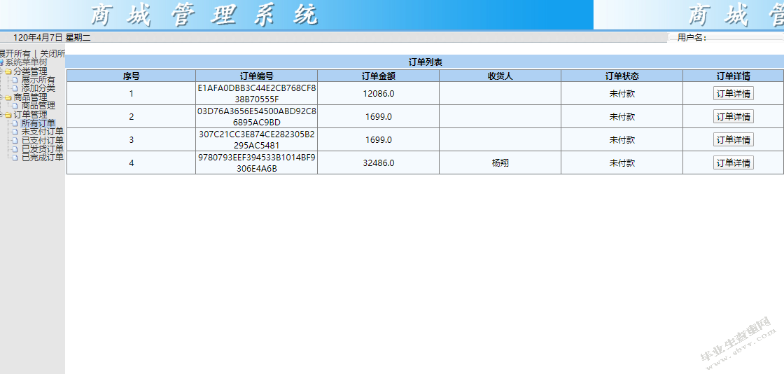 网上商城信息管理系统设计