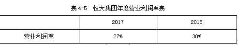 恒大集团2018年财务报表分析