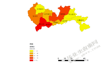基于空间数据分析深圳市新型冠状肺炎患者的三间分布研究