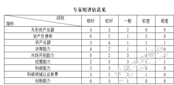 高新技术企业价值评估