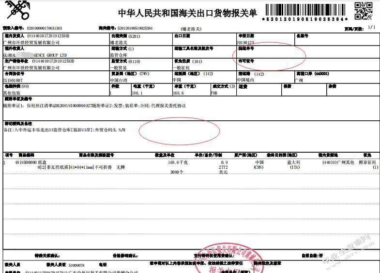 浅析进出口业务的单证问题及对策--以广州市环世经贸发展有限公司