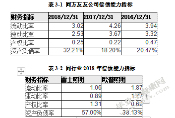 同方友友财务报表分析与研究