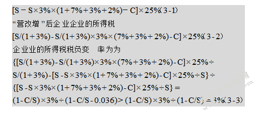 营改增对企业税负的影响——以交通运输企业为例