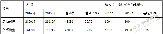 FS公司资产负债表分析研究