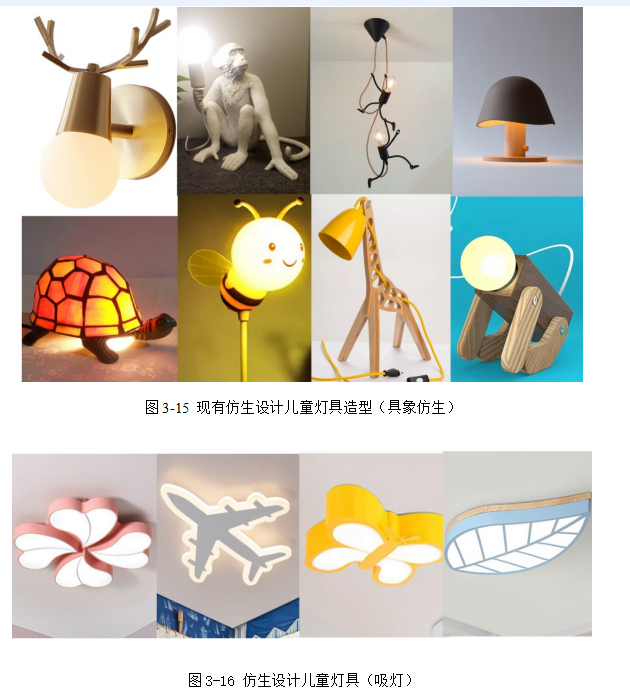 浅谈仿生设计在儿童灯具造型中的应用