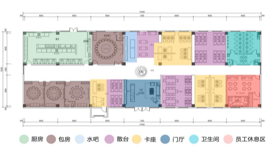广东省雷州高铁市政项目部餐饮空间室内设计