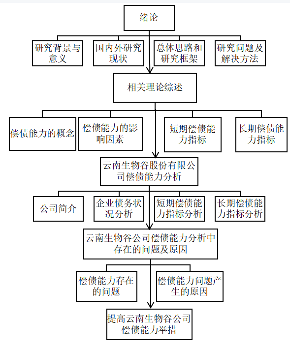 云南生物谷公司偿债能力分析及策略研究