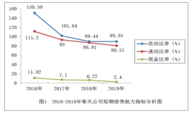 春天公司偿债能力存在的问题及对策
