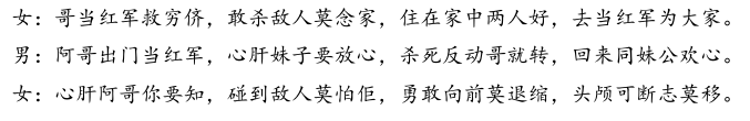 从客家山歌看客家女性形象