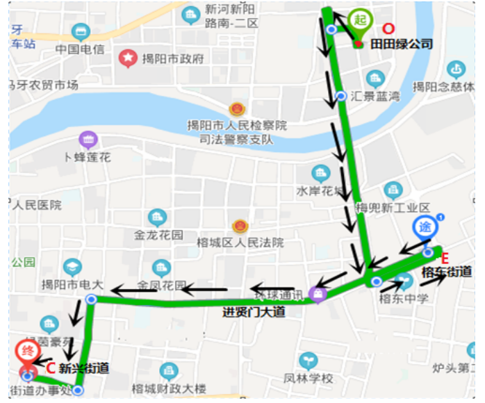 浅析揭阳田田绿公司配送路线的改进方法