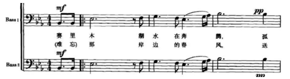 男声合唱《等你到天明》的音乐风格及演绎