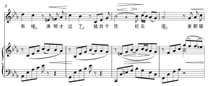 浅谈中国作品《思乡》演唱时的发声与吐字特征