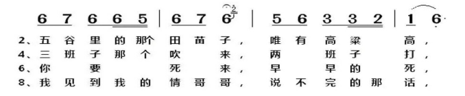 民歌演唱中咬字吐字的特点及其重要性——以作品《兰花花》为例