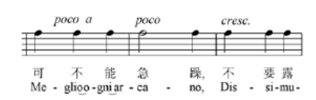 《你想要跳舞，我的小伯爵》演唱特征及情感表现
