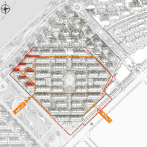 沈抚新城沿滨路居住区规划及建筑方案设计