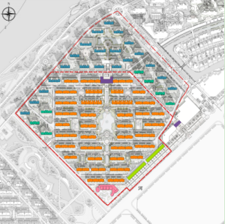 沈抚新城沿滨路居住区规划及建筑方案设计