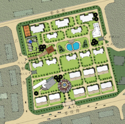 上海市徐汇区零陵路居住区规划及建筑方案设计