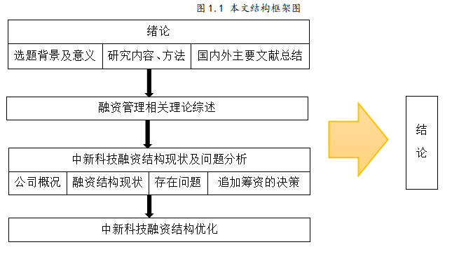 中新科技公司融资结构现状及优化研究