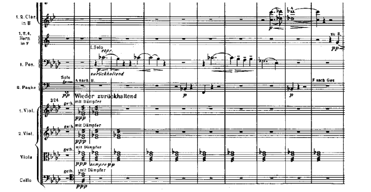 《马勒第二交响曲》第五乐章中合唱片段的作品分析及指挥分析