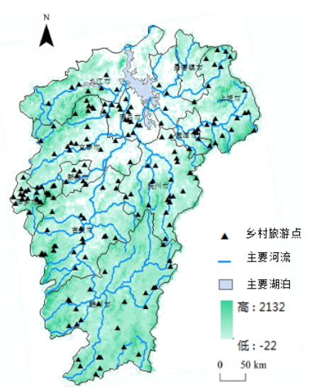 江西省星级乡村旅游地空间分布特征及影响因素分析