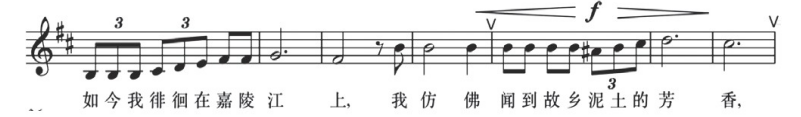 浅析《嘉陵江上》的创作特点及演唱处理