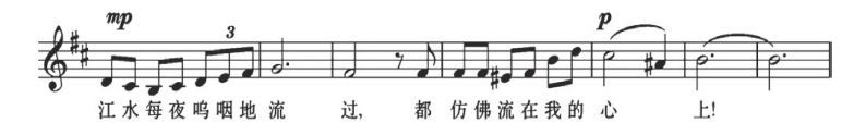 浅析《嘉陵江上》的创作特点及演唱处理